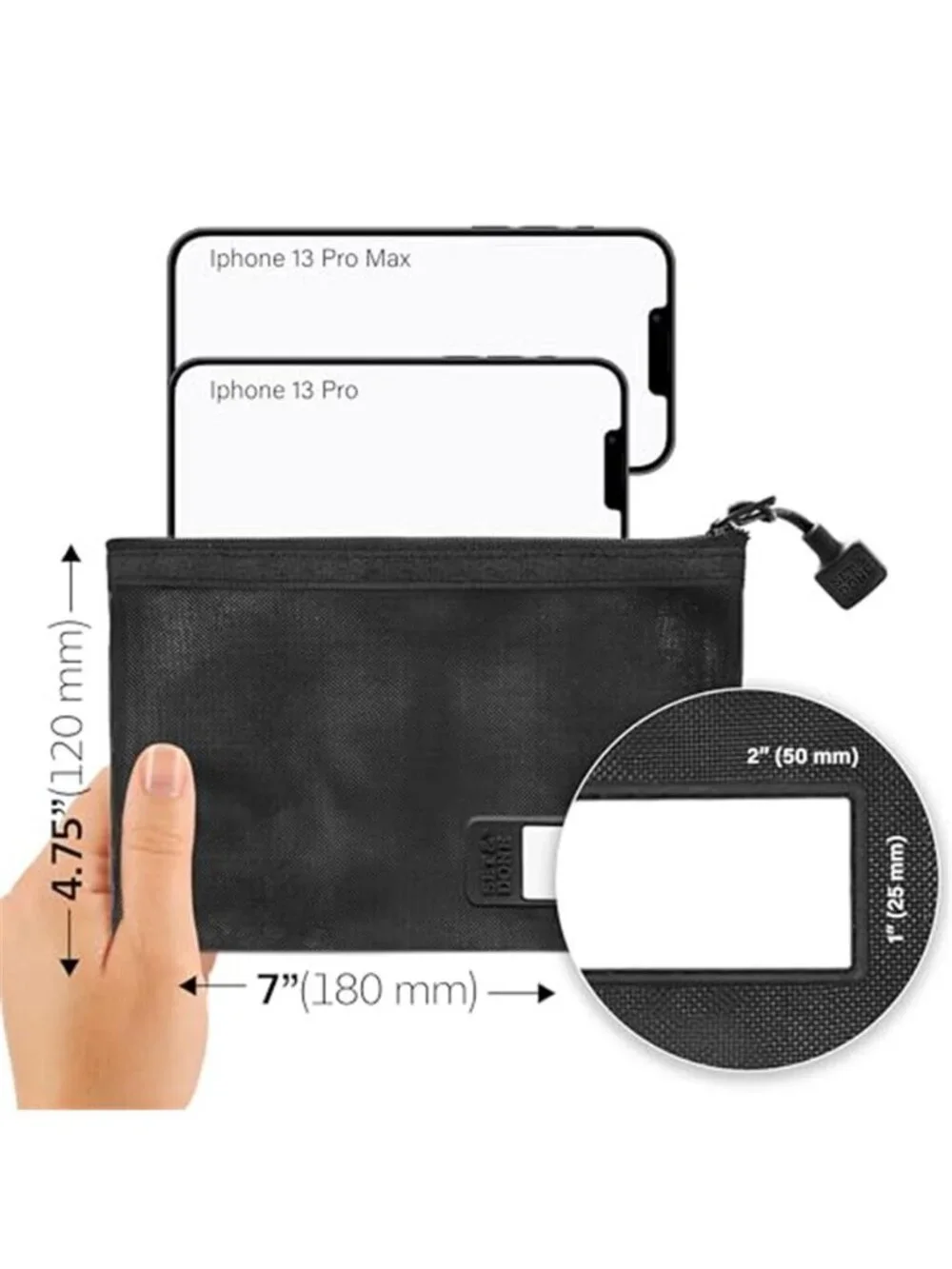 Mesh Zipper Organizer Pouches 4 Pack Travel Makeup Toiletry Cable Storage Bags